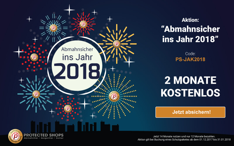 Abmahnsicher ins Jahr 2018